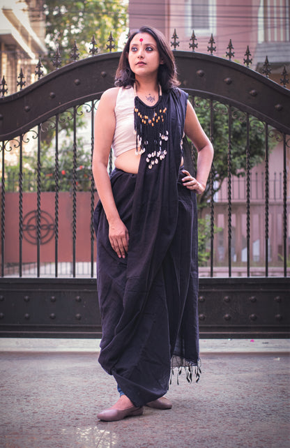 Abhijiti Fabric Necklace & Earrings set