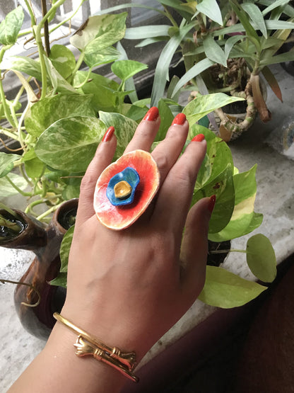 Roohi Clay Finger Ring