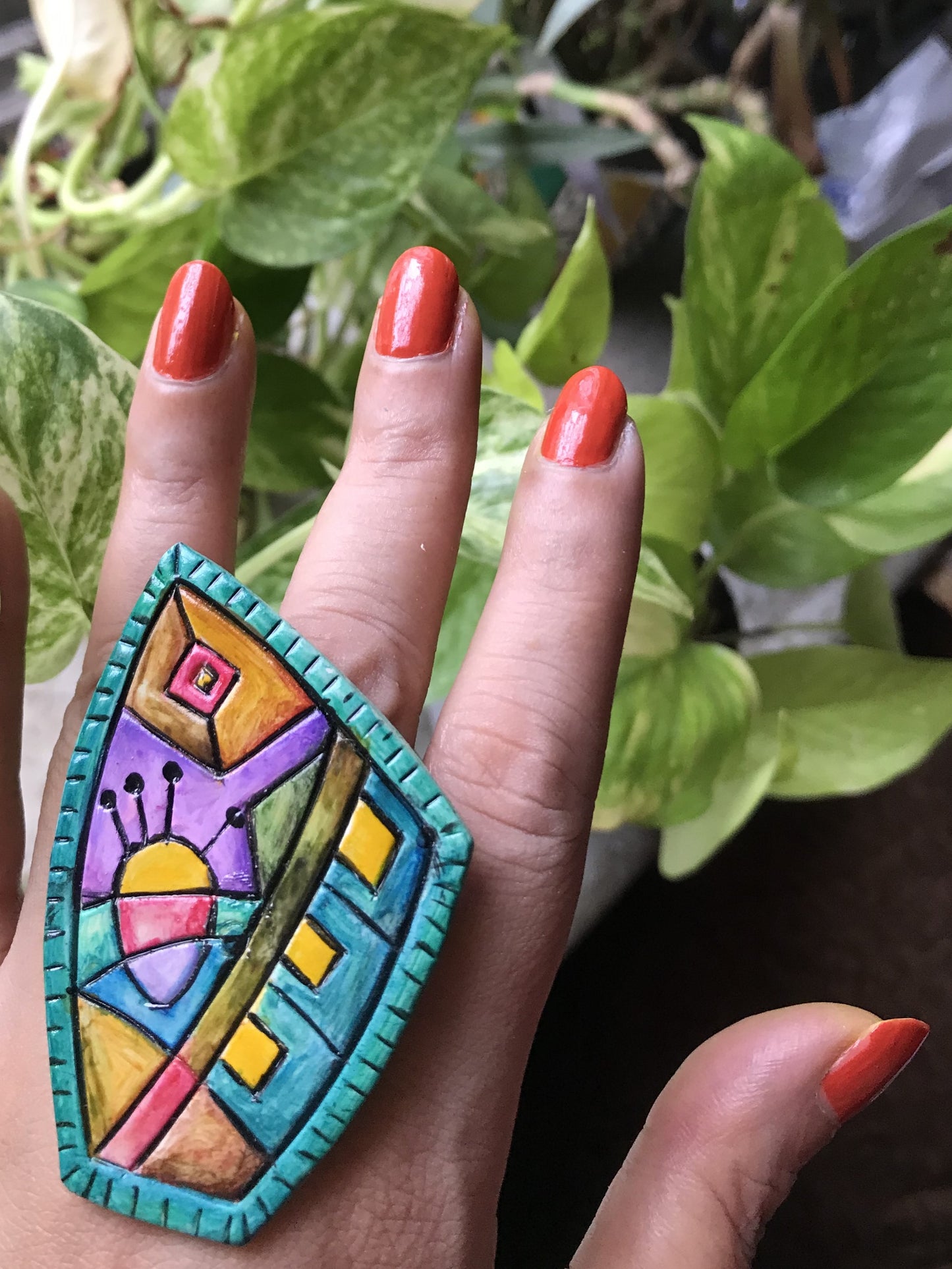 Himani Clay Finger Ring