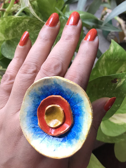 Shree Clay Finger Ring