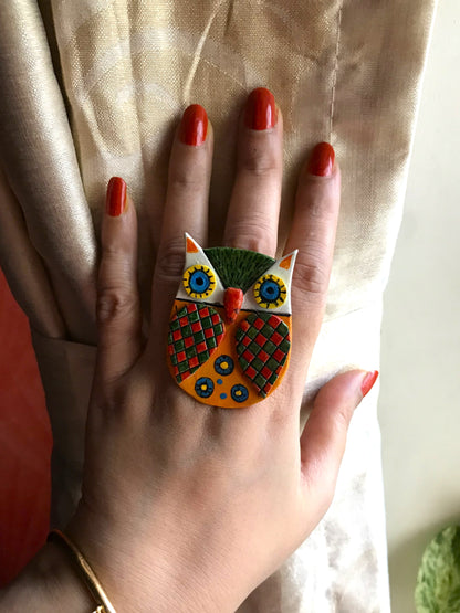 Daivya Clay Finger Ring