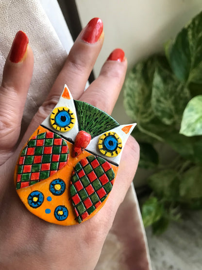 Daivya Clay Finger Ring
