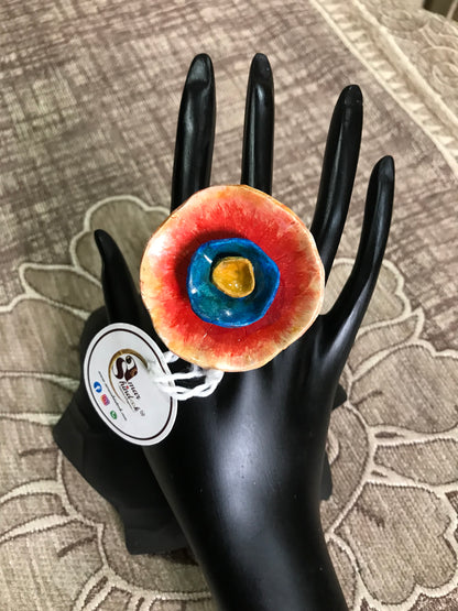 Roohi Clay Finger Ring