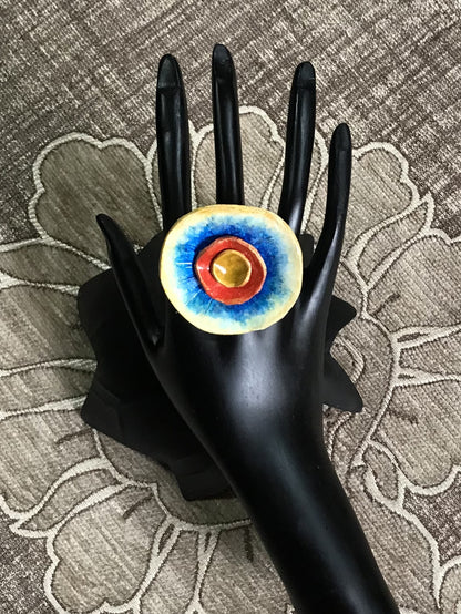 Shree Clay Finger Ring
