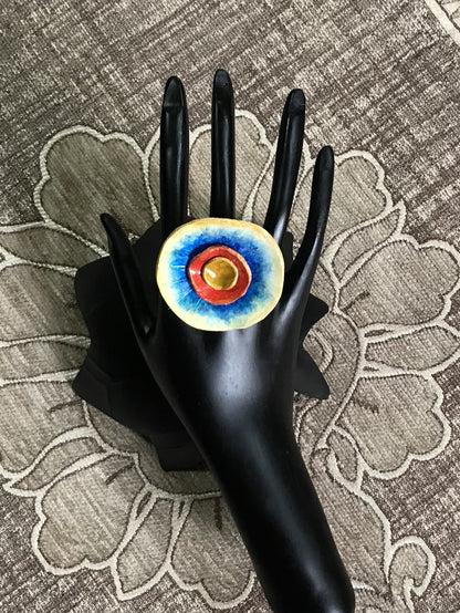 Shree Clay Finger Ring