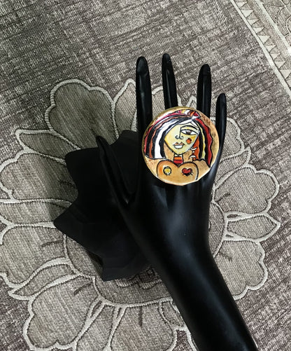 Rima Clay Finger Ring