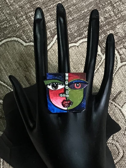 Sejal Clay Finger Ring
