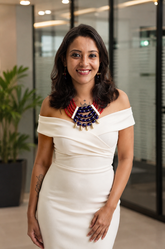 Julia Naga Tribal Necklace & Earrings  set