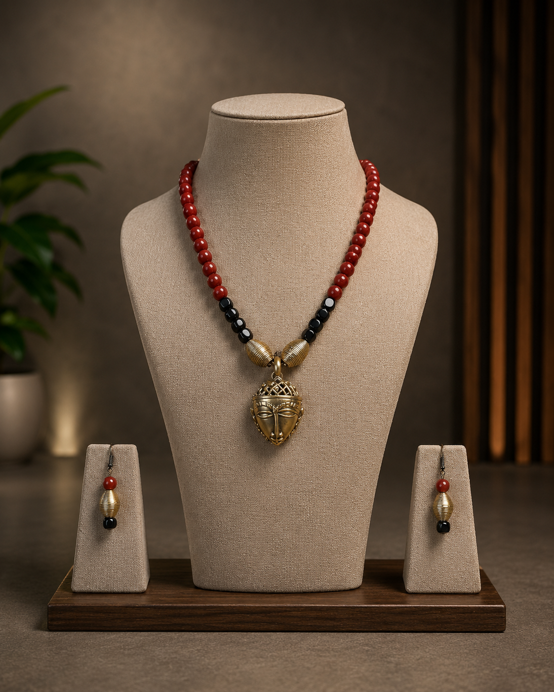 Meehika Dokra Tribal Necklace