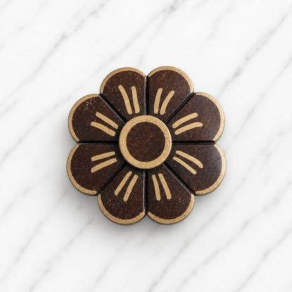 Viha Coco Shell Finger Ring