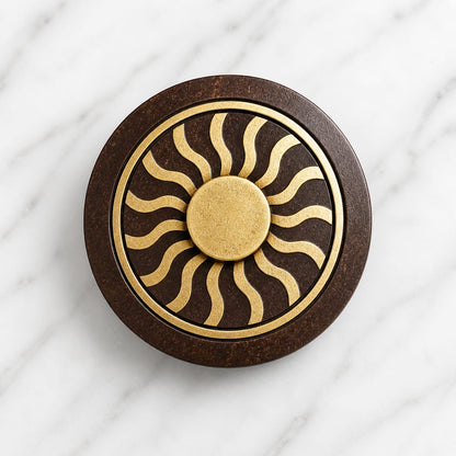 Hazel Coco Shell Finger Ring