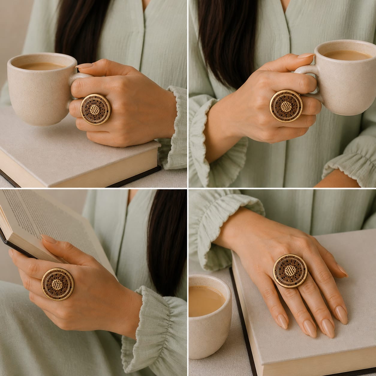 Alice Coco Shell Finger Ring