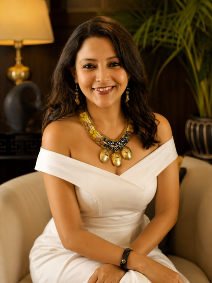 Alma Naga Tribal Necklace & Earrings  set